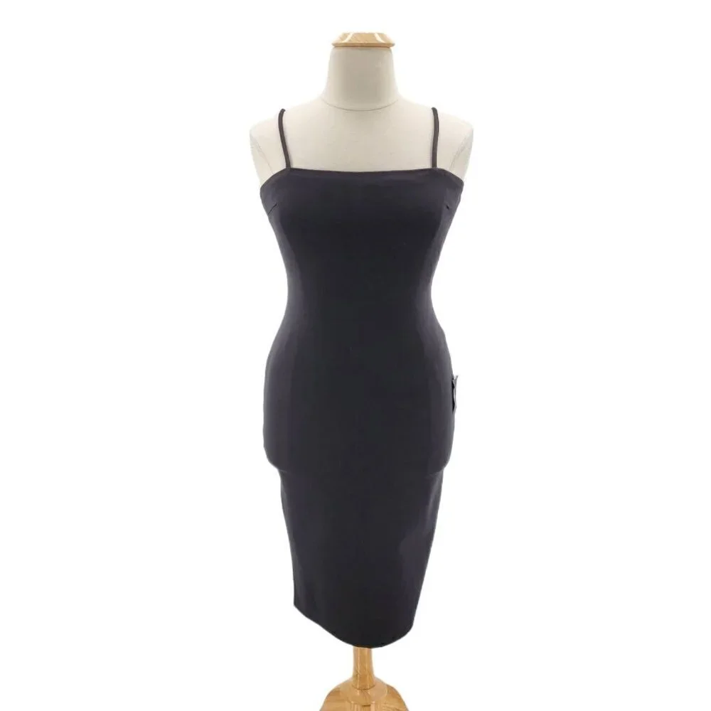 NWT Lulus Fitted Black Sleeveless Cocktail Dress Womens XL